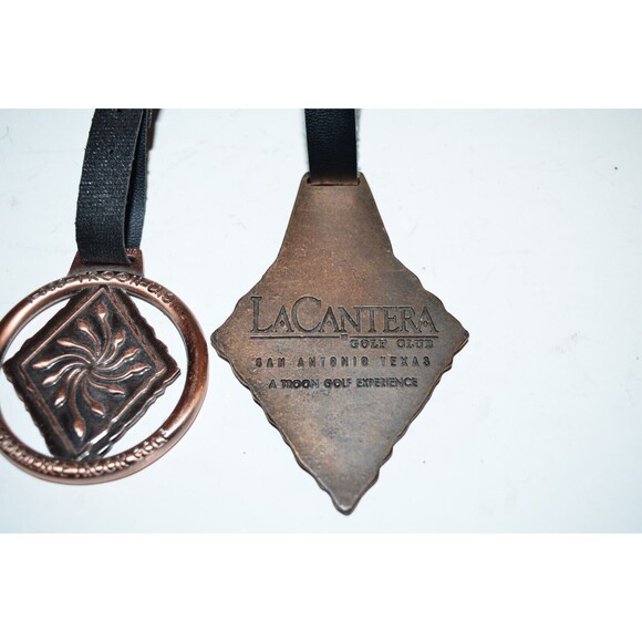 HTF Hyatt Westin LaCantera Metal Golf Bag Tag Lot San Antonio Texas 3pc lot - Picture 9 of 16